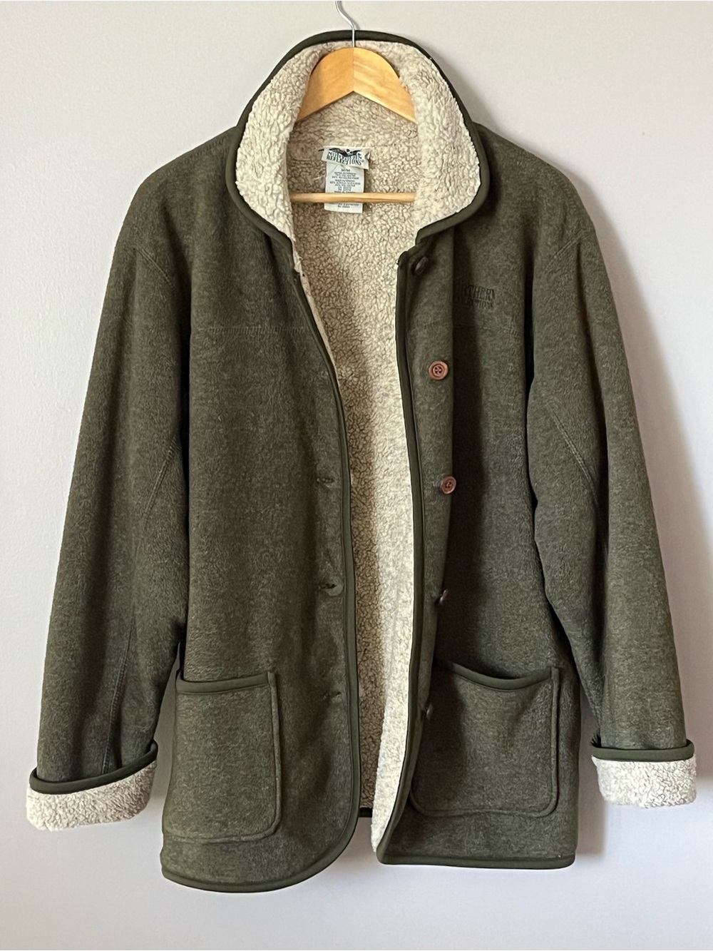 Women’s Northern Reflection Vintage Fleece / Sherpa Fall / Winter Coat W Hat